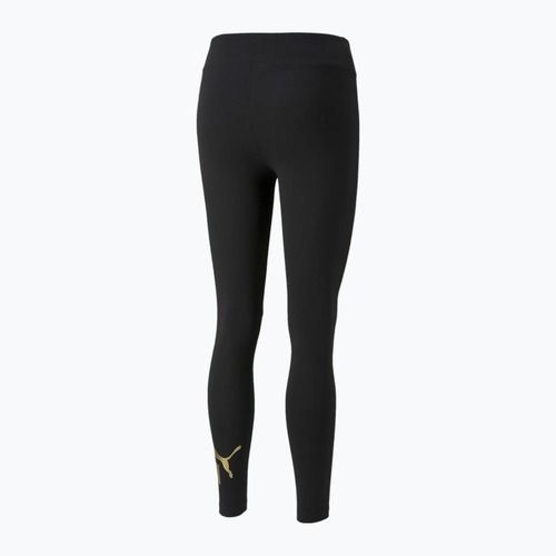 Leggings donna PUMA ESS+ Metallic puma nero