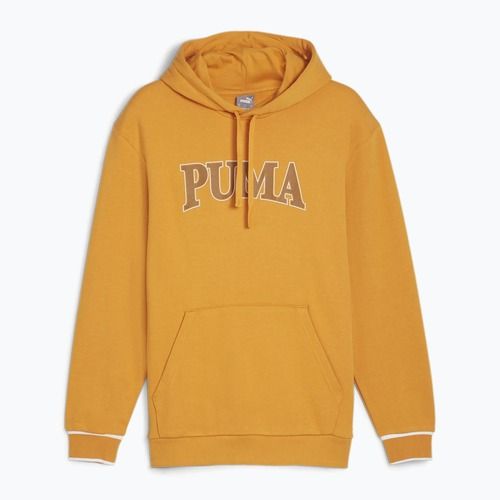 Felpa PUMA Squad Hoodie TR da uomo con cappuccio e tè allo zenzero