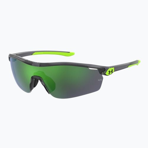 Occhiali da sole da bambino Under Armour 7001/S S3 grigio/verde multistrato