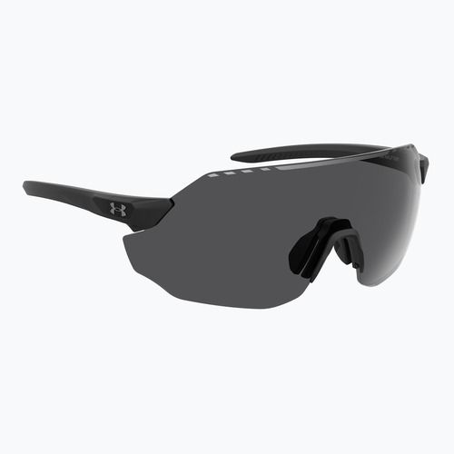 Occhiali da sole Under Armour Halftime nero opaco/grigio oleofobico