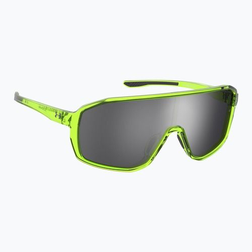 Occhiali da sole per bambini Under Armour Gameday Jr S3 con cristalli gialli e specchio argento