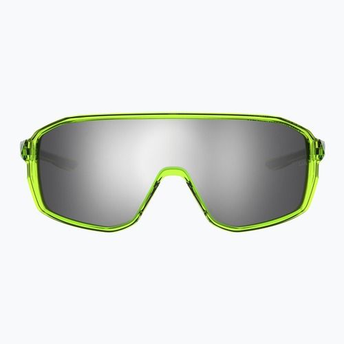 Occhiali da sole per bambini Under Armour Gameday Jr S3 con cristalli gialli e specchio argento