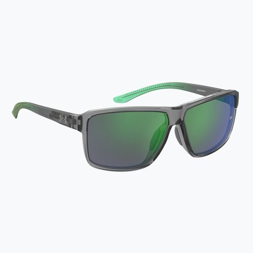 Occhiali da sole da uomo Under Armour Kickoff/G S3 grigio verde/verde multistrato