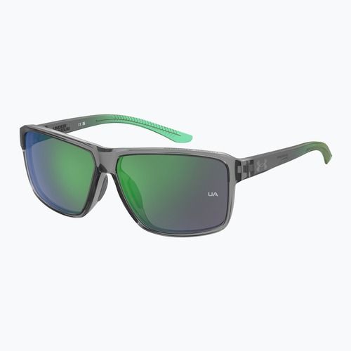 Occhiali da sole da uomo Under Armour Kickoff/G S3 grigio verde/verde multistrato
