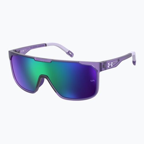Occhiali da sole da uomo Under Armour Define/G S3 viola opaco/verde multistrato
