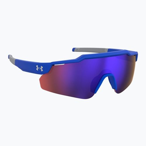 Occhiali da sole per bambini Under Armour Levelup Jr S3 blu opaco/grigio/infrarossi