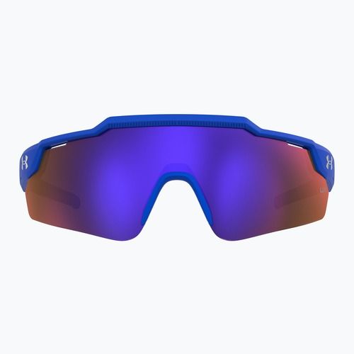 Occhiali da sole per bambini Under Armour Levelup Jr S3 blu opaco/grigio/infrarossi