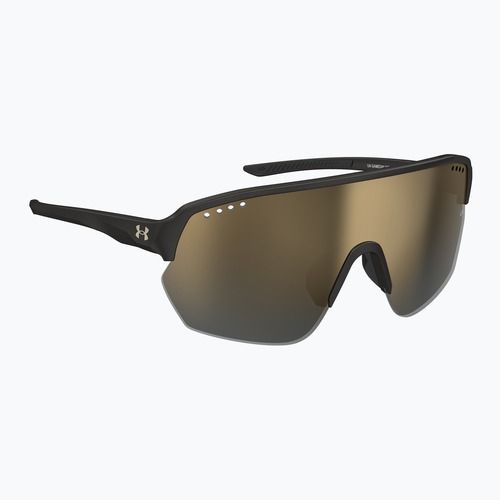 Occhiali da sole Under Armour Gamedat II/G S3 nero metallizzato/grigio bronzo a specchio