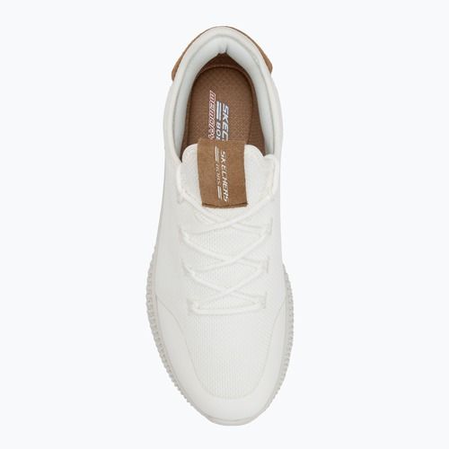 Scarpe SKECHERS Bobs Sport Geo City Dapper bianche da uomo