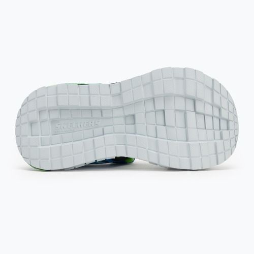 SKECHERS Mega Splash sandali per bambini nero/blu/lime