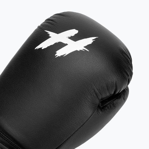 HOOK FIGHTING Ready to Fight Guanti da boxe in pelle neri