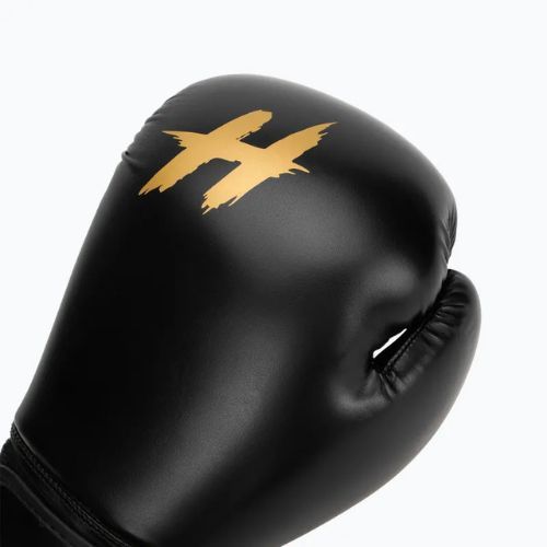 HOOK FIGHTING Guanti da boxe pronti per l'allenamento, nero