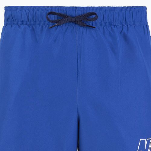Pantaloncini da bagno da uomo Nike Logo Solid 5" Volley game royal