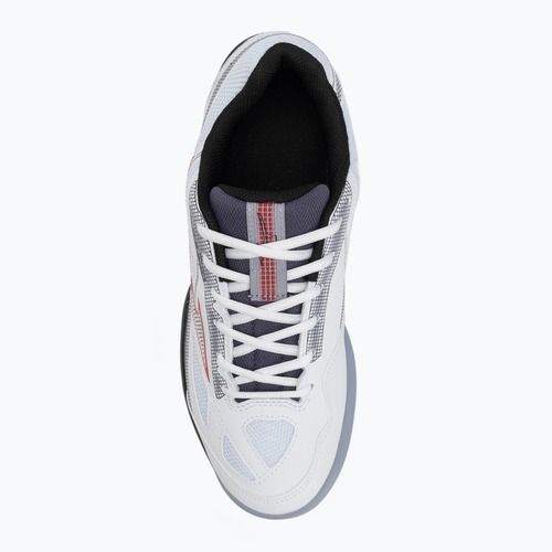 Uomo Mizuno Break Shot 4 Padel bianco/salsa/aleuziano padel scarpa