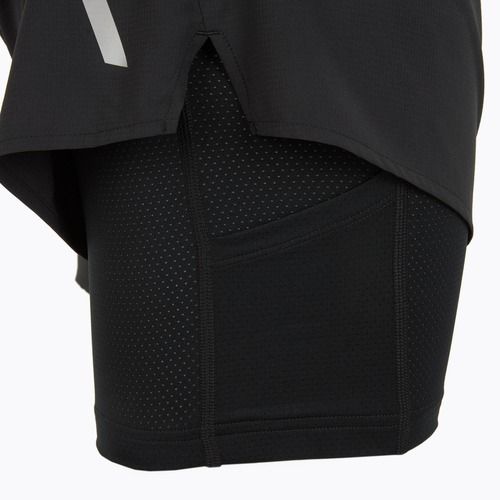 Pantaloncini da corsa da donna Mizuno Trail ER 2IN1 black