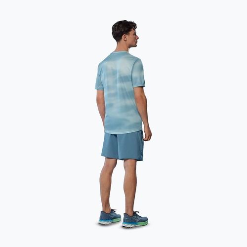 Maglietta da corsa da uomo Mizuno Core Graphic Tee blu nuvola