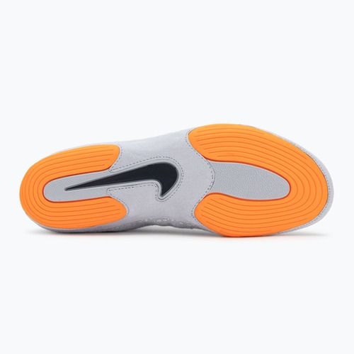 Nike Inflict 4 SE football grey/dark obsidian/sky grey/titanum scarpa da wrestling