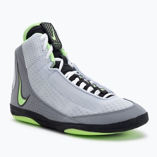 Nike Inflict 4 football wrestling scarpe grey/lime blast/anthracite/white