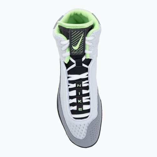 Nike Inflict 4 football wrestling scarpe grey/lime blast/anthracite/white