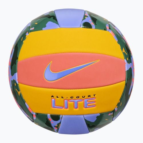 Nike All Court Lite pallavolo luce selvaggia mango / università oro / impulso reale dimensioni 5