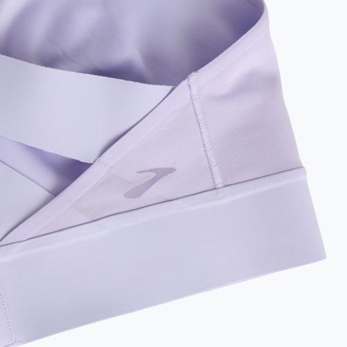 Reggiseno sportivo Brooks Interlace viola dash per l'allenamento