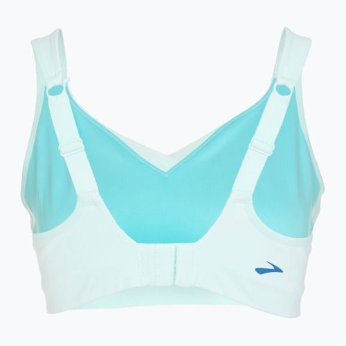 Brooks Reggiseno sportivo convertibile blu/teal reggiseno da allenamento