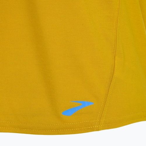 Maglietta da corsa Brooks Distance golden hour da donna