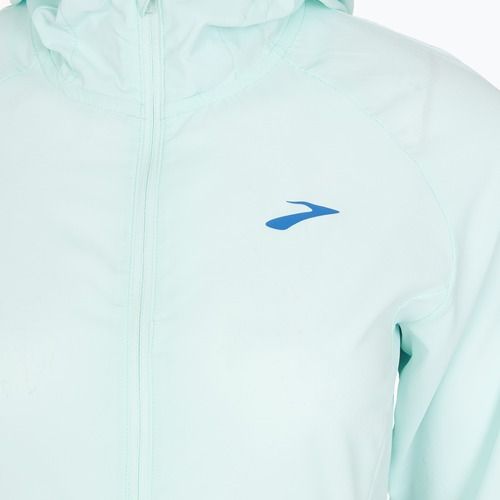 Giacca da corsa donna Brooks Canopy blu ghiaccio