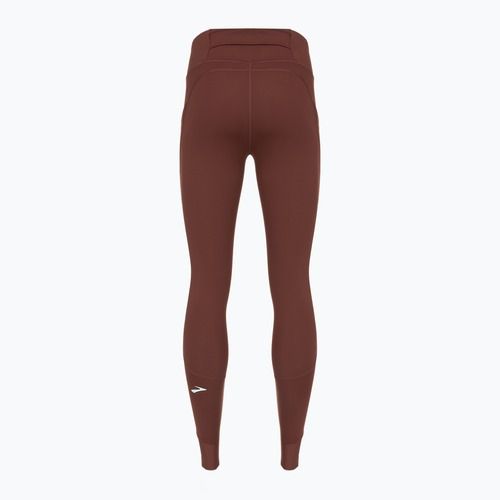 Leggings da corsa Brooks Momentum Thermal Tight da donna, uva passa