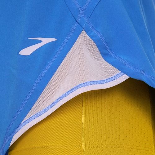 Pantaloncini da corsa Brooks Chaser 5" 2-In-1 da donna bluetiful/golden hour