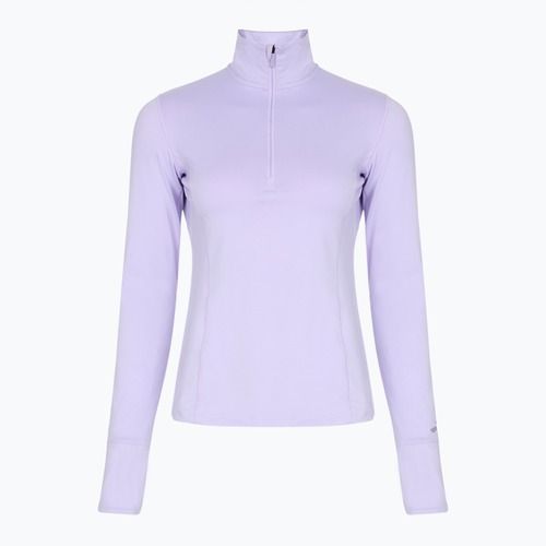 Felpa da corsa Brooks Dash 1/2 Zip viola da donna