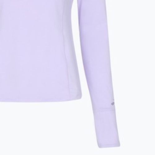Felpa da corsa Brooks Dash 1/2 Zip viola da donna