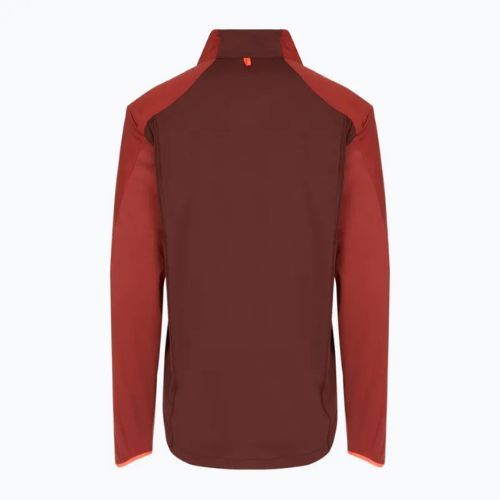 Giacca da corsa Brooks Fusion Hybrid rame/run raisin da uomo