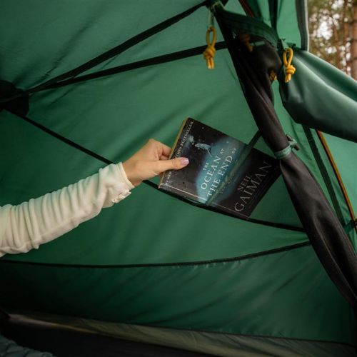 KADVA Expedit 3 pro 3 persone tenda da campeggio verde