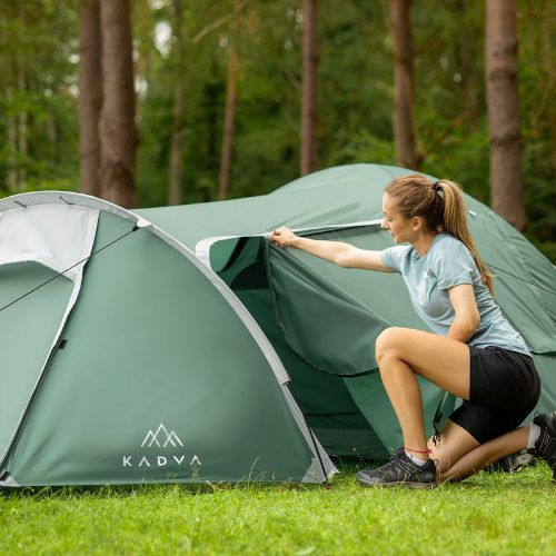 Tenda da campeggio per 3 persone KADVA Kavio 3 verde