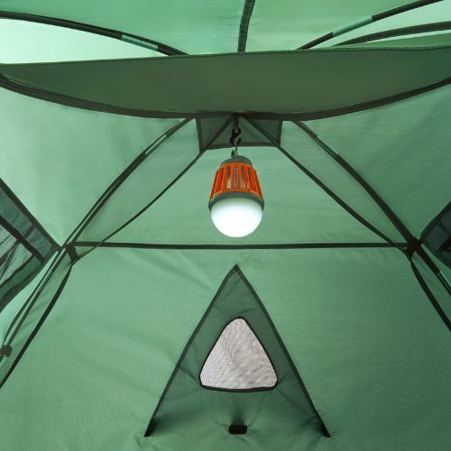 KADVA Tenda da campeggio per 3 persone Kavio 3 verde
