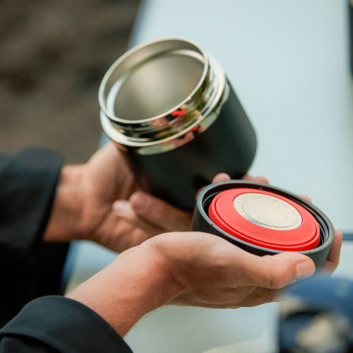 Contenitore per il pranzo isolato KADVA Eater 600 ml nero