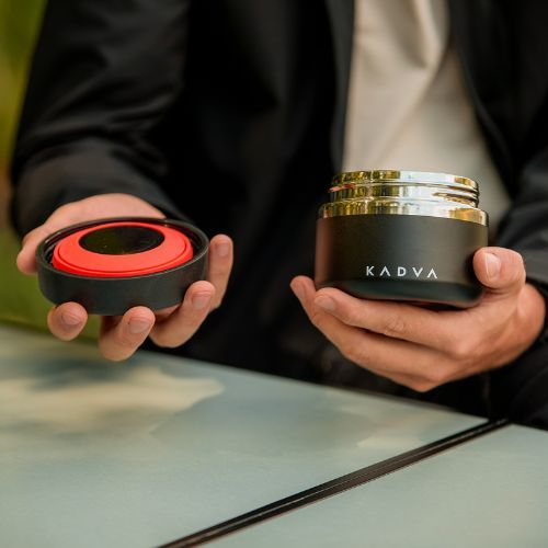 KADVA Eater contenitore isolato per il pranzo 350ml nero