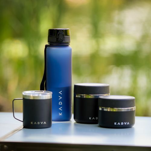 Contenitore per il pranzo isolato KADVA Eater 350 ml nero