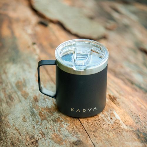 KADVA Sipper 290 ml tazza termica nera