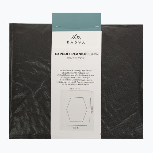 Pavimento KADVA Planko per tenda Expedit 2 PRO nero