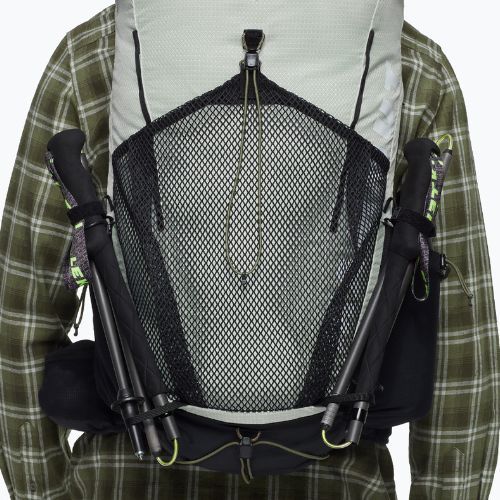 Zaino da trekking Mammut Ducan Spine 28-35 l argento salvia/nero