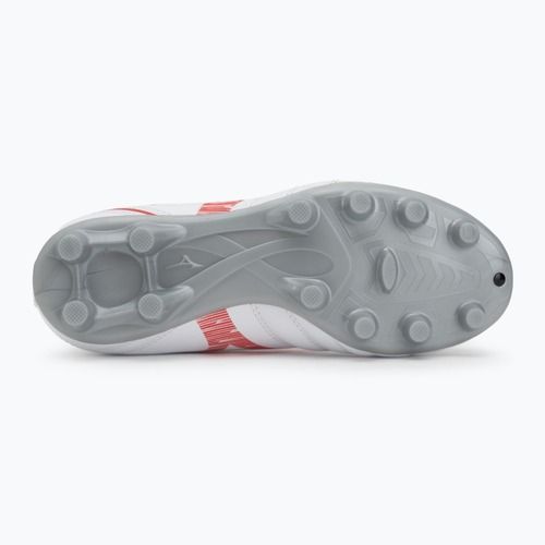 Scarpe da calcio Mizuno Monarcida Neo III Select Jr MD da bambino bianco/rosso radiante