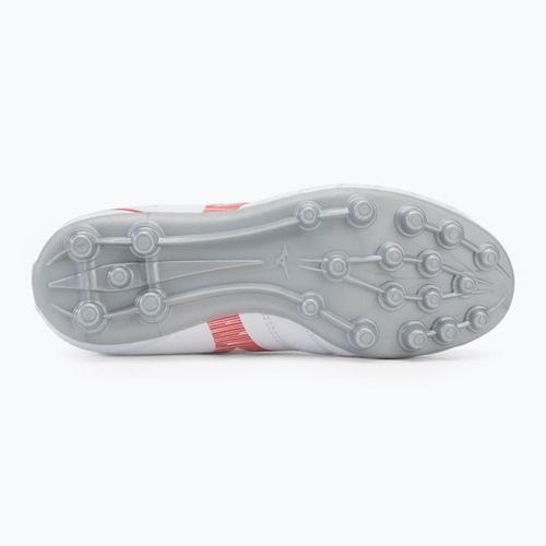 Scarpe da calcio per bambini Mizuno Monarcida Neo III Select AG bianco/rosso radiante