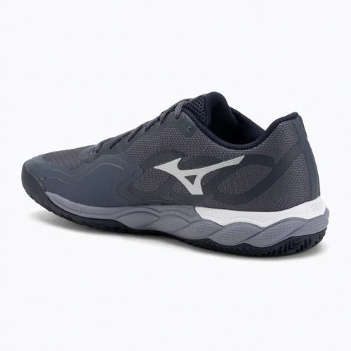 Mizuno Wave Enforce Court CC scarpe da tennis odissea grigio/bianco/blu granito