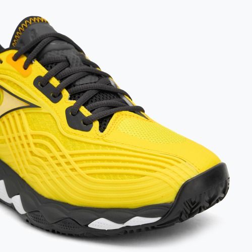 Mizuno Wave Enforce Tour 2 scarpa da paddle giallo vibrante/nero/nero sabbia