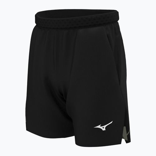 Pantaloncini Mizuno Daybreakers 8 In Amplify da uomo nero/foglia d'uva