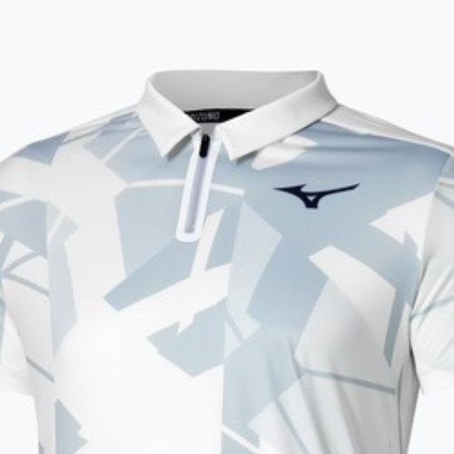 Polo Mizuno Daybreakers Shadow uomo bianco/grigio
