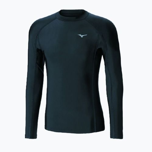 Maglia a maniche lunghe Mizuno Bio Gear da uomo per l'allenamento, nera