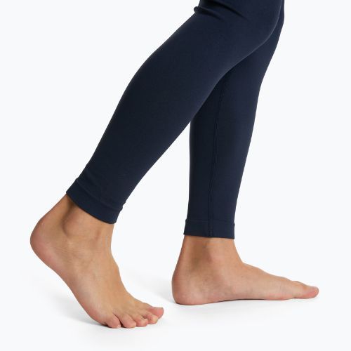 Completo di biancheria intima termica per bambini KADVA ALPINESTEP THERMO LIGHT PLUS senza cuciture blu navy